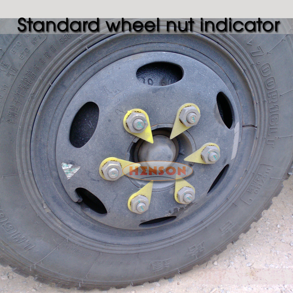 33mm PE Loose Wheel nut indicator/WHEEL SAFE/checkpoint indicator