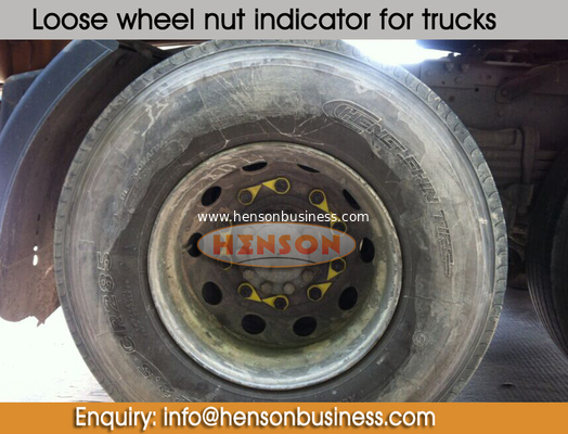 34mm PU Wheel nut indicator/WHEEL SAFE/Loose wheel nut collar